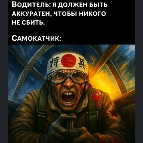 Самокатчики - самоубийцы