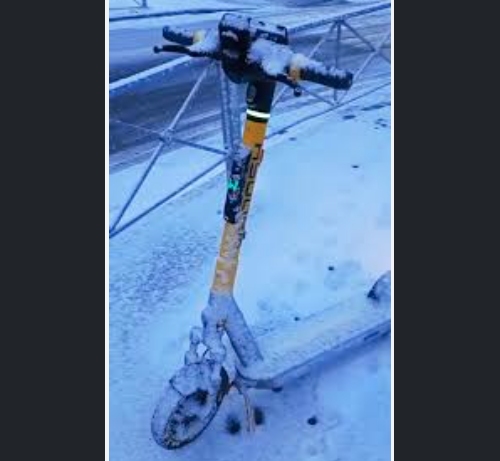 Хороший самокат - замерзщий самокат