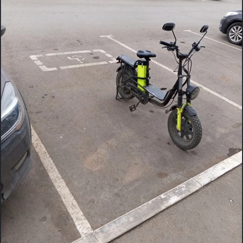 Самокатчик - инвалид?